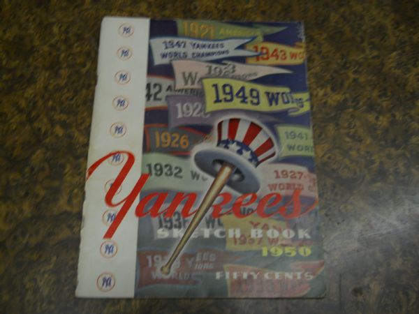 1950 New York Yankees Yearbook