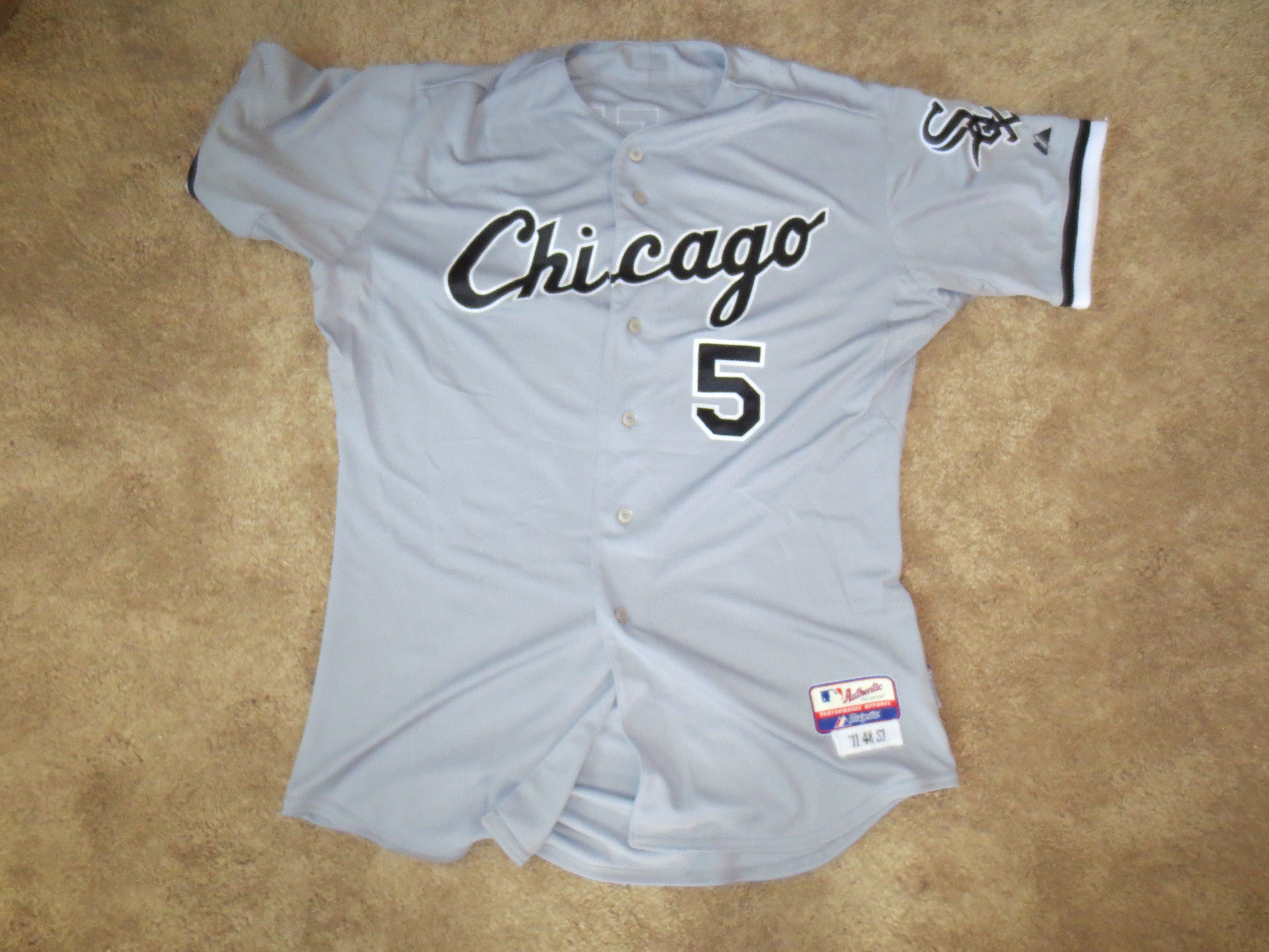 Lot Detail - 2011 Lastings Milledge Chicago White Sox Game Used Jersey #5  Majestic