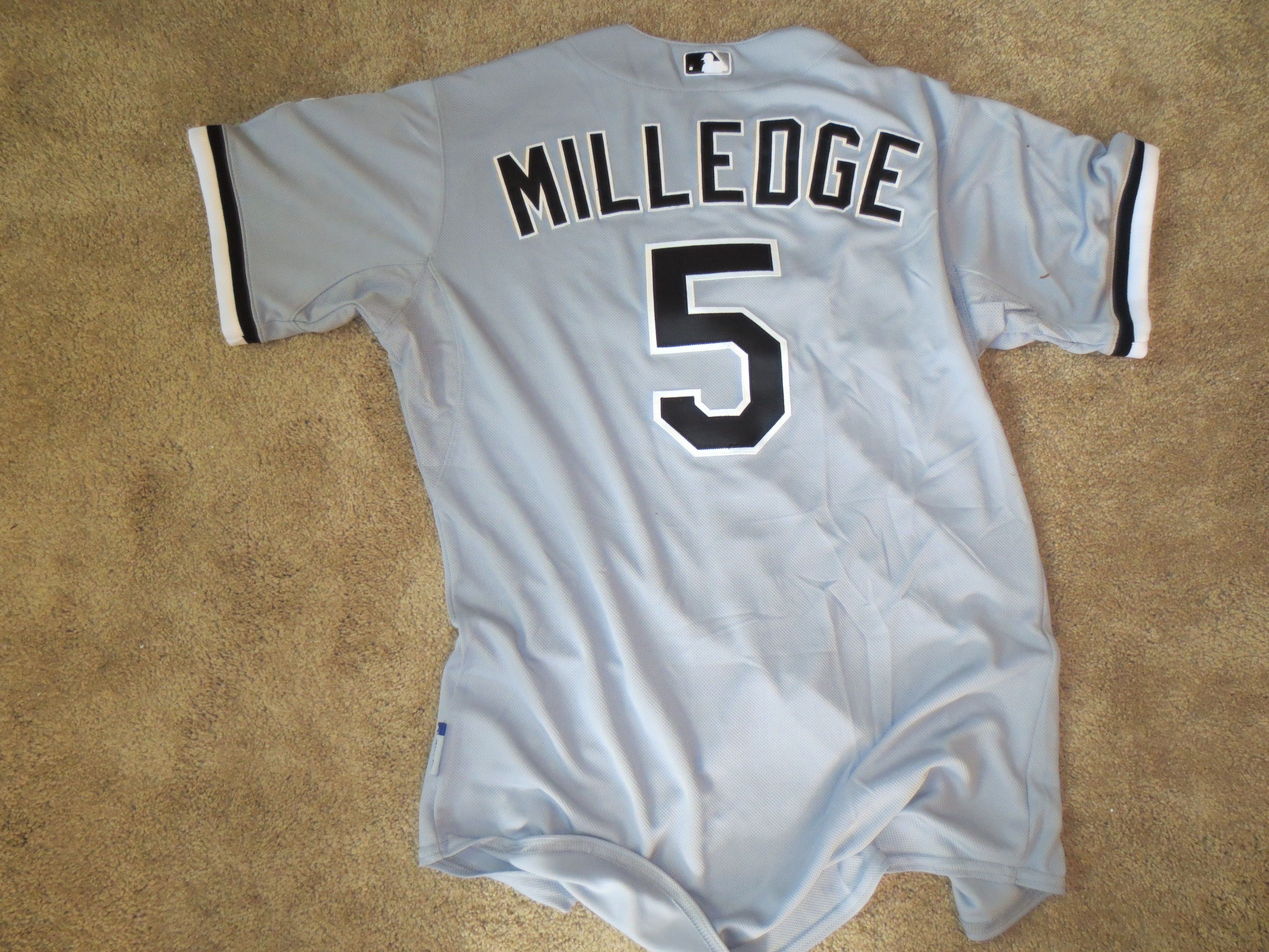 Lot Detail - Assortment of Baseball Game Used: White Sox Jersey