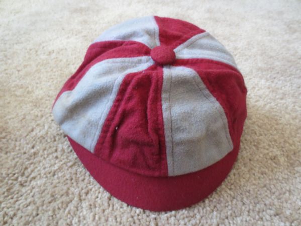 Circa 1900 Baseball Cap Beanie Partridge Athletic Goods Boston, Mass.