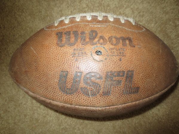 1984 USFL Wilson Game Used Football ?