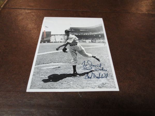 Autographs of Lefty Grove and Carl Hubbell  Baseball HOF