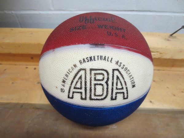 1967 Official ABA American Basketball Association basketball Dr. J