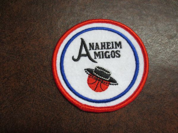 1967 Anaheim Amigos ABA American Basketball Association Patch