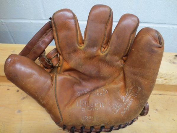 1940's Ted Williams Wilson Store Model Baseball Glove Model A2210 with silver stamping