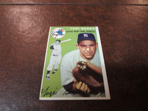 1954 Topps Yogi Berra #50 baseball card 