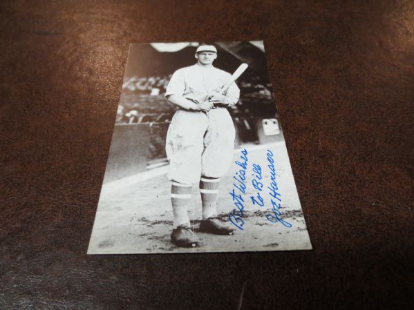 Two Joe Hauser Philadelphia A's & Cleveland Indians autographs + Rare NY Yankees ticket