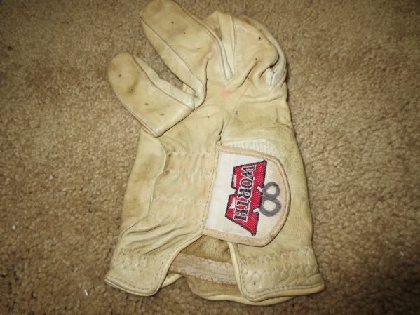 Gary Carter Game Used Game Worn Batting Glove Autographed