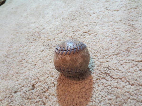 Circa 1900 Mini Baseball    2 diameter