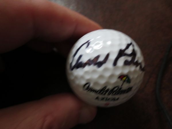 Arnold Palmer Autographed Arnold Palmer Axiom 2 Golf Ball