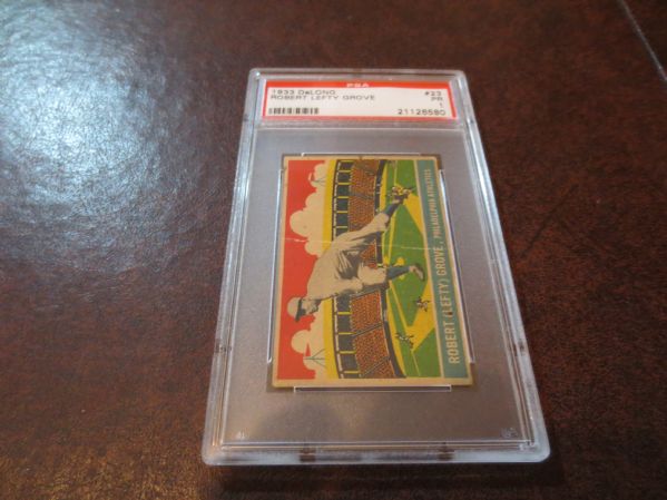 1933 DeLong Robert Lefty Grove #23 PSA 1