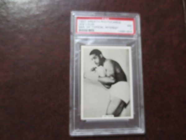 1937 Joe Louis Ardath Photocards boxing card PSA 7 nm