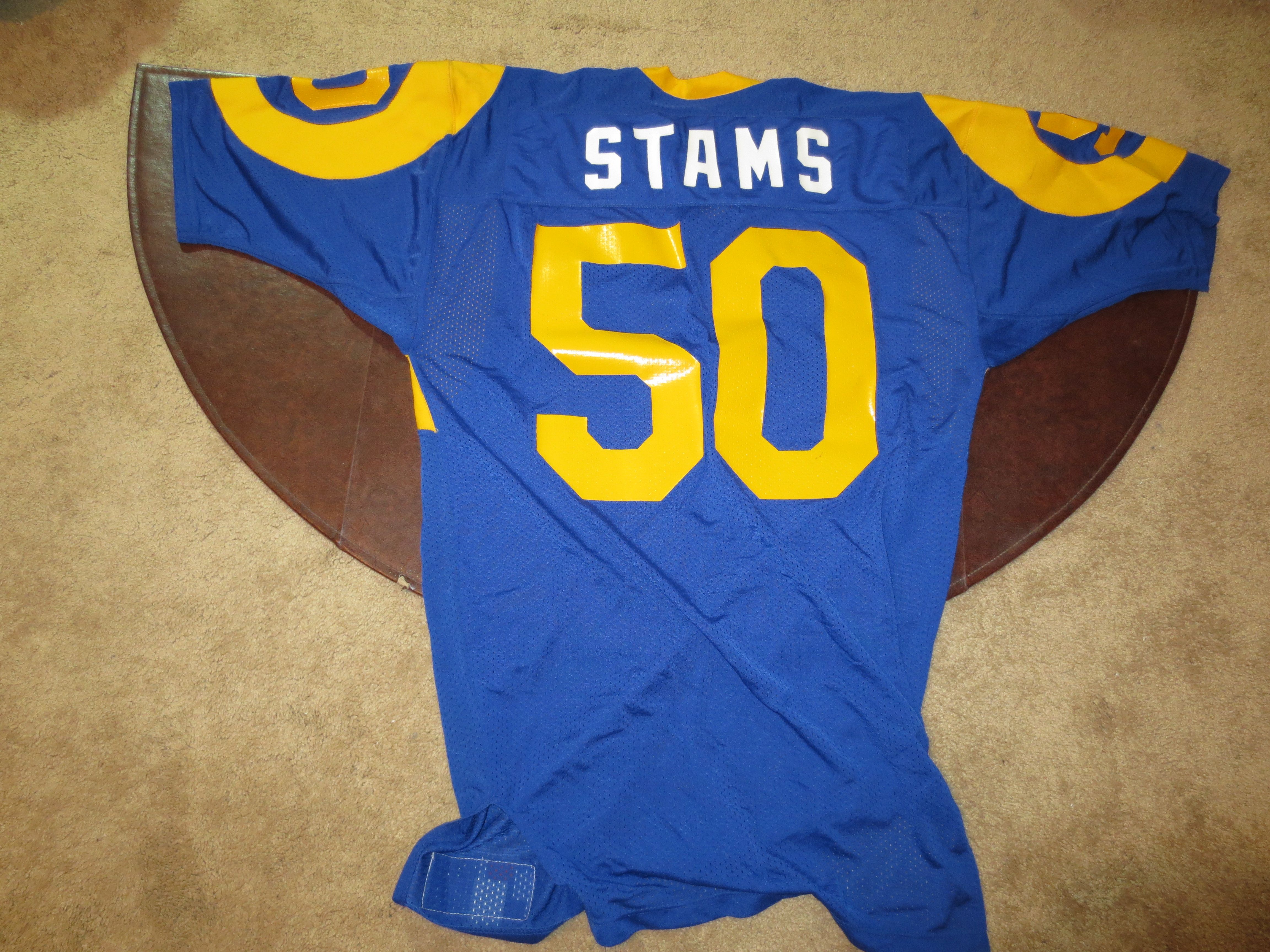 Lot Detail - 1989-91 Los Angeles Rams Frank Stams Game Used Game Worn Jersey