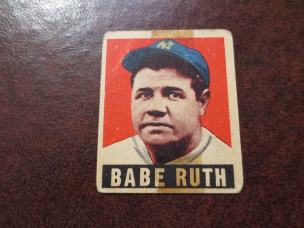 1948 Leaf Babe Ruth baseball card #3