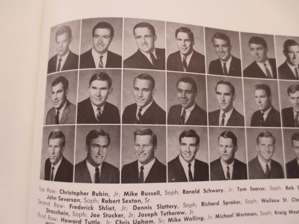 Tom Seaver 1965 USC University of Southern California school yearbook El Rodeo