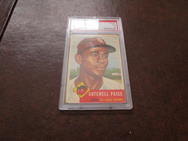 1953 Topps Satchell Paige #220 PSA 3 vg baseball card Hall of Fame