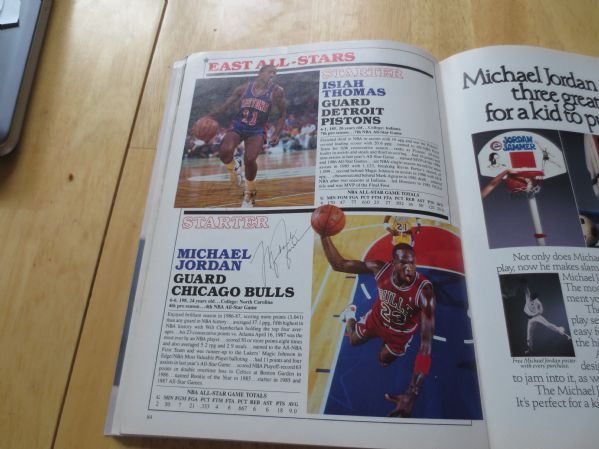 1988 NBA All Star Game Program with 67 autographs (41 HOF)   WOW!!!
