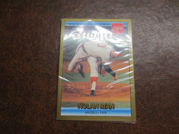 Assorted Cards: Joe Jackson, Babe Ruth, Nolan Ryan, Ted Williams, Chief Meyers, Vaughn