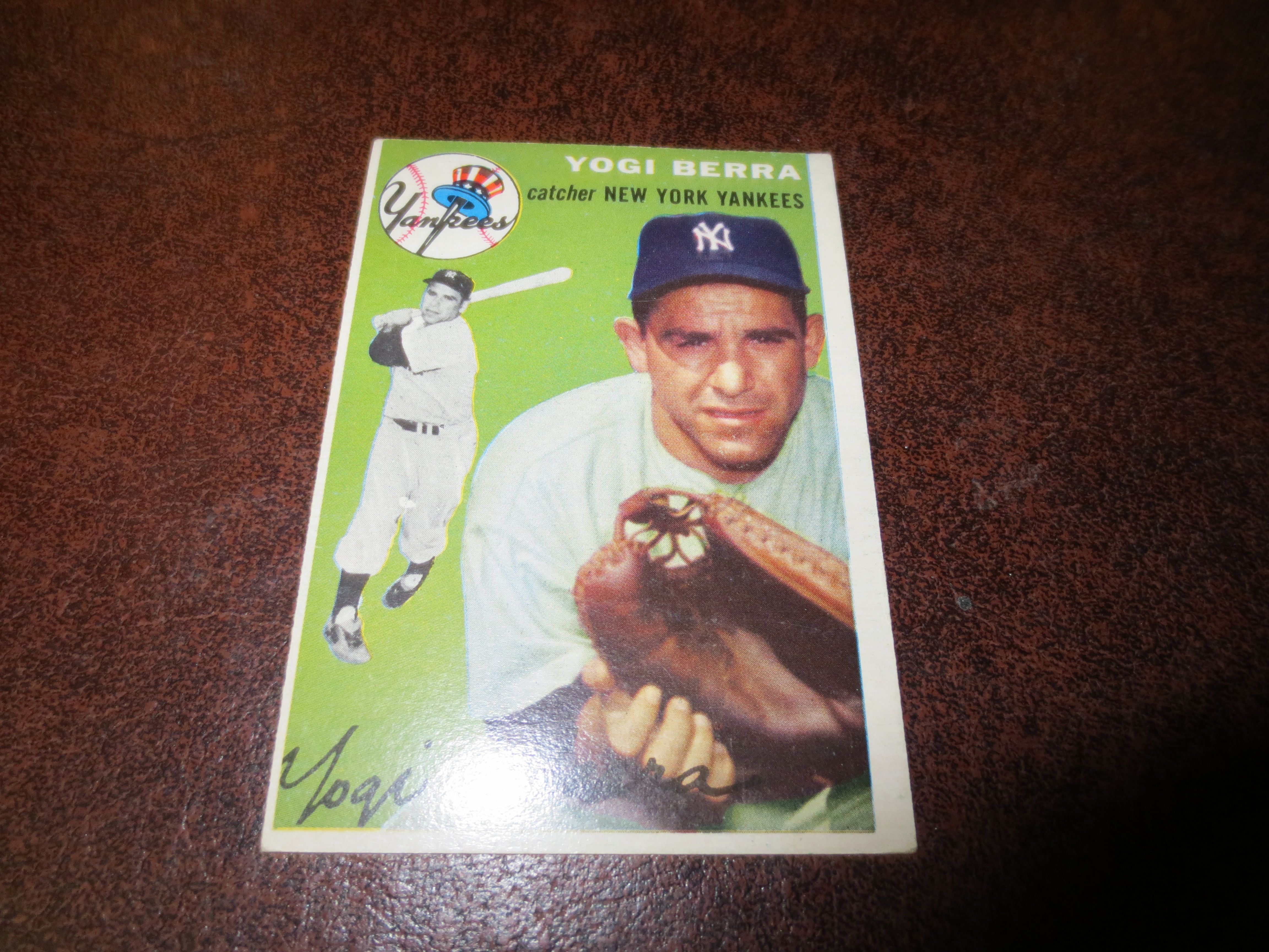 Lot Detail - 1954 Topps Yogi Berra #50 baseball card