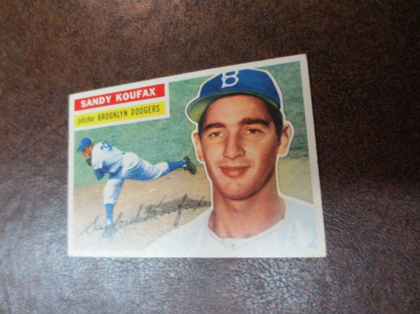 1956 Topps Sandy Koufax #79 baseball card   2nd year