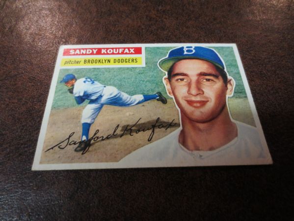 1956 Topps Sandy Koufax #79 baseball card   2nd year