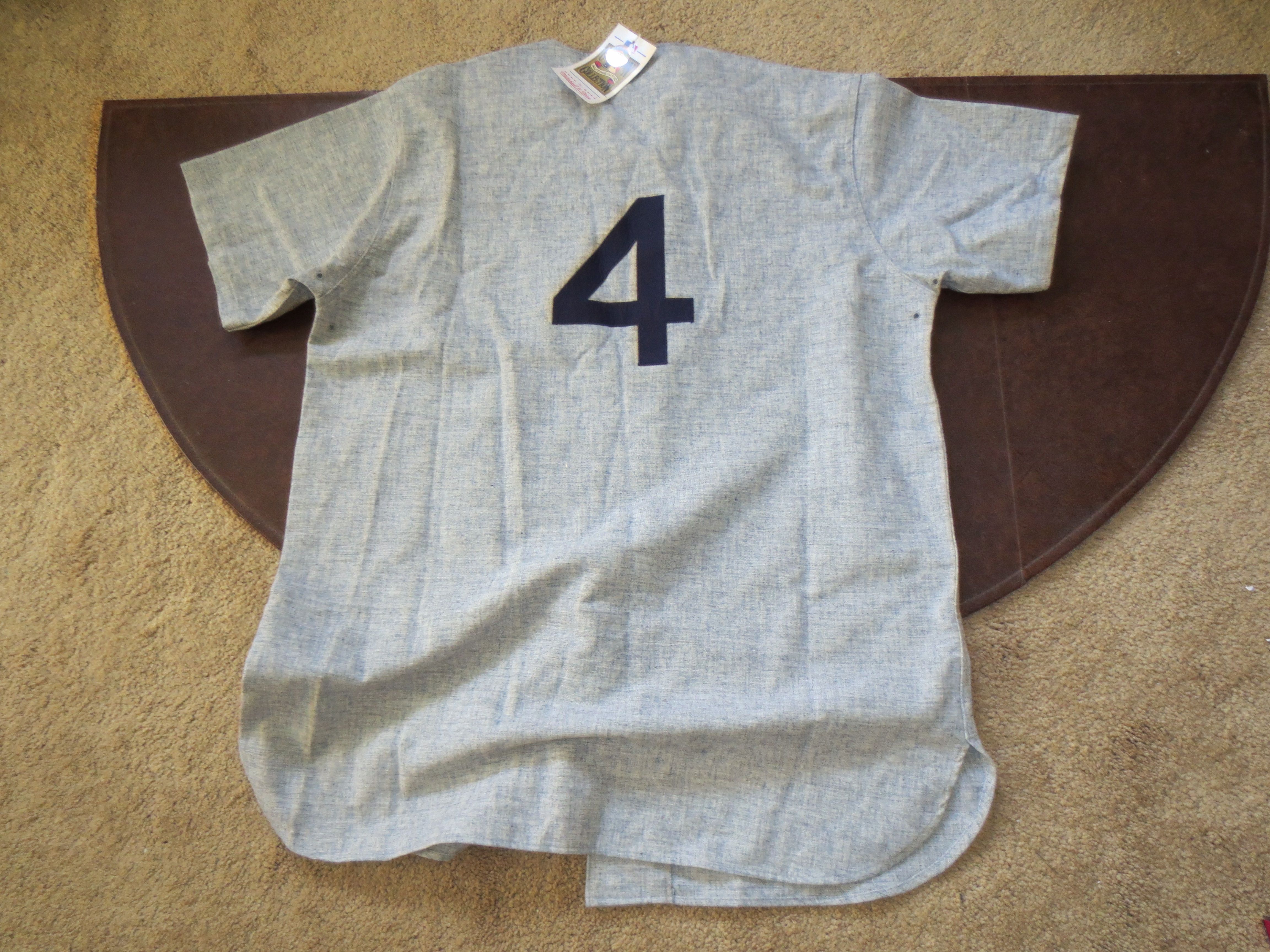 mitchell and ness lou gehrig jersey