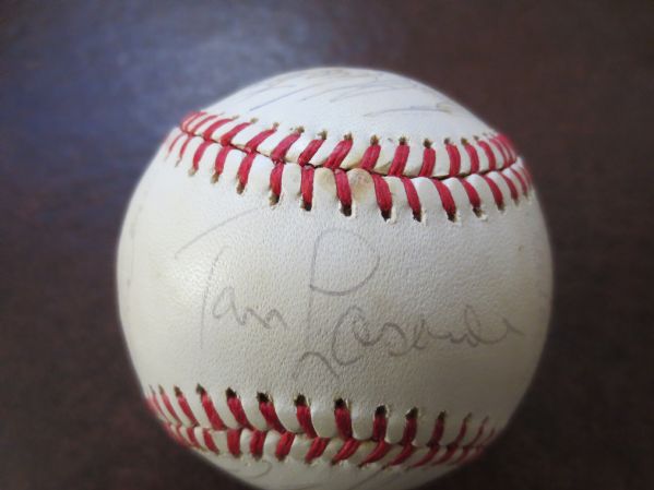 1978 Los Angeles Dodgers Autographed Team Ball 22 signatures World Series Year