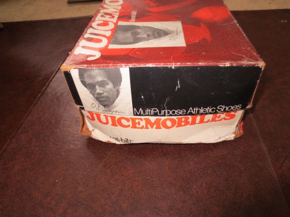 1970's O.J. Simpson Spot-Bilt Juicemobiles Shoes in the Box  WOW