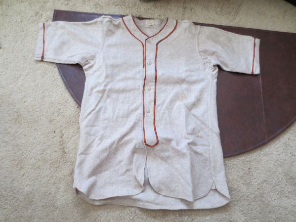 (2) 1940's-50's Baseball Uniforms Jerseys and Pants MacGregor Goldsmith Spalding Hauff Omaha NE