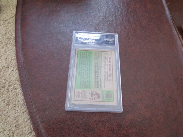 1984 Topps Dan Marino #123 PSA 8.5 nm-mt+ football card NO QUALIFIERS