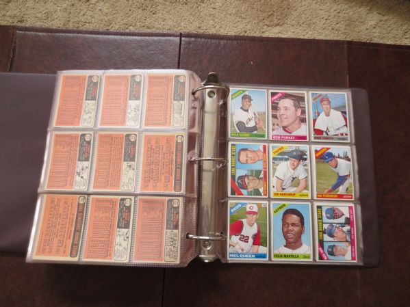 1966 Topps Baseball Card Complete Set with key cards PSA graded minus Mantle, Koufax