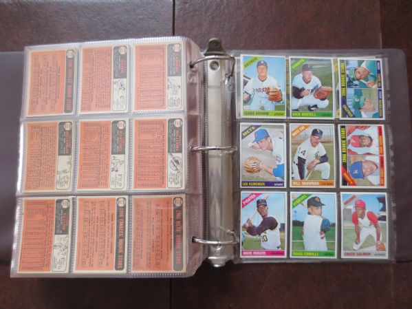 1966 Topps Baseball Card Complete Set with key cards PSA graded minus Mantle, Koufax