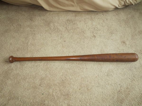 Babe Ruth Autographed Baseball Bat with Jimmy Spence Autograph Authentication WOW!