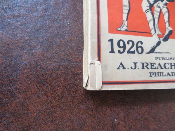 1926-27 Reach Official Basketball Guide ABL American Basketball League