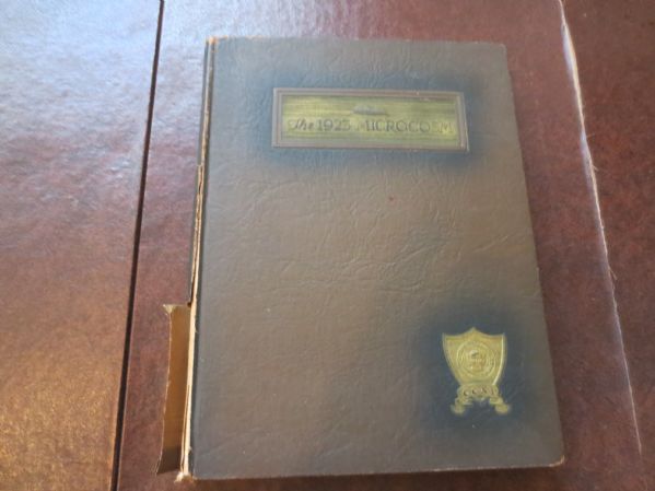  Nat Holman 1923 CCNY College Yearbook HOF New York Celtics + Coaching Great