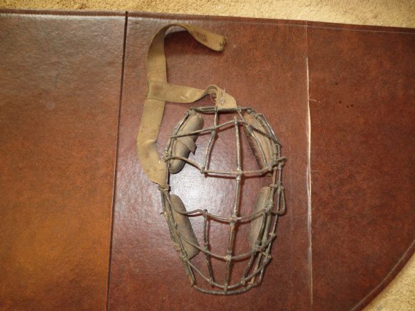 1880's Baseball Spiderman Catchers Mask  WOW