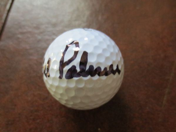 Arnold Palmer Autographed Golf Ball Top Flight