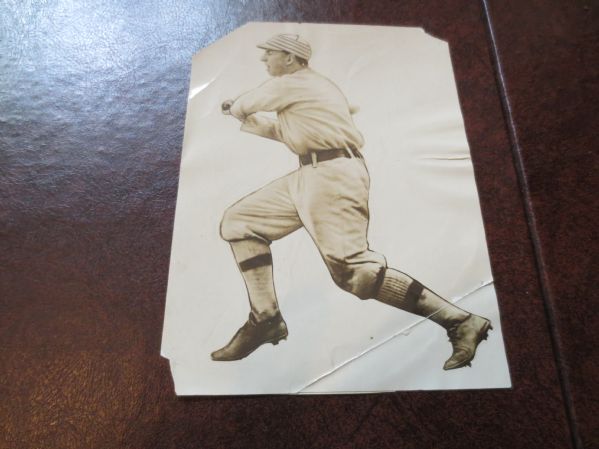 1909 Eddie Collins Philadelphia A's Original Photo Batting Leader Gilliams Press Syndicate 6.5 x 5