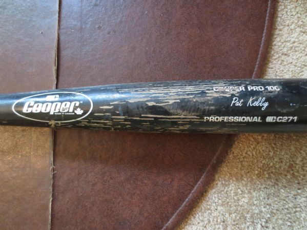 Pat Kelly Game Used Bat New York Yankees Cooper Pro 100   33.5