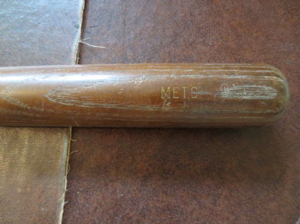 (2) New York Mets Baseball Bats: Rickey Henderson and 60's Mini