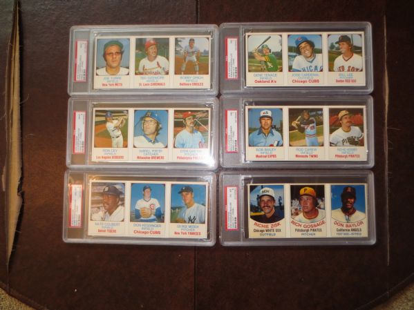 1975, 77 Hostess Baseball Cards Hand Cut Panels Carew Tenace Torre Carlton Colbert Gossage