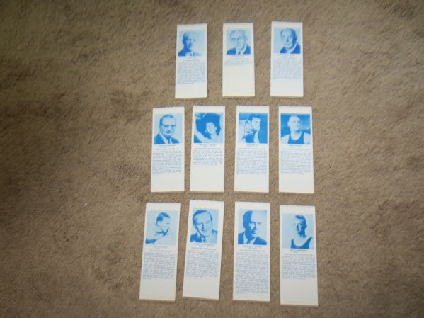 (11) 1968-74 Hall of Fame Bookmarks Honey Russell, Roosma, Andy Philip, Stretch Murphy +