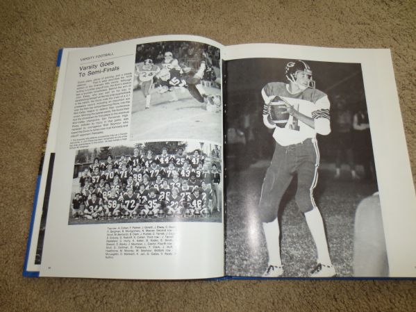 John Elway NFL HOF Granada Hills, CA High school senior yearbook RARE