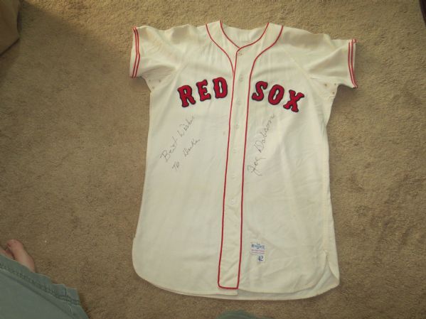 1954(?) Boston Red Sox Home Game Used Game Worn Jersey Joe Dobson #15