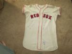 1954(?) Boston Red Sox Home Game Used Game Worn Jersey Joe Dobson #15