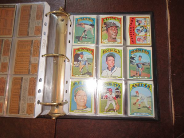1972 Topps Baseball Complete Set   Nice Condition!!