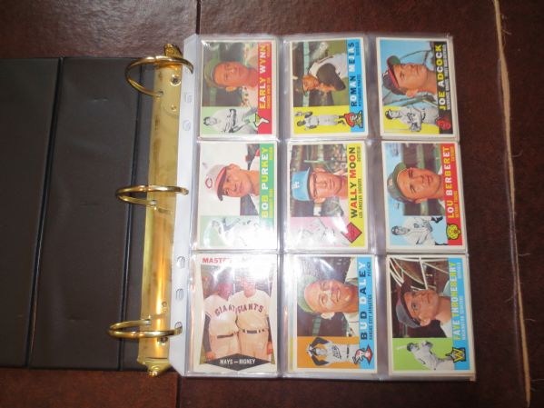 1960 Topps Baseball Complete Set  