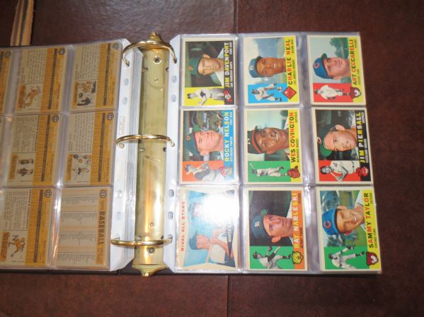 1960 Topps Baseball Complete Set  
