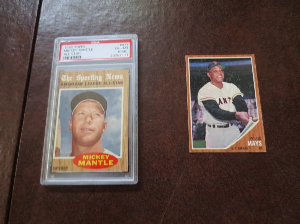 1962 Topps Baseball Complete Set   Nice Condition!!