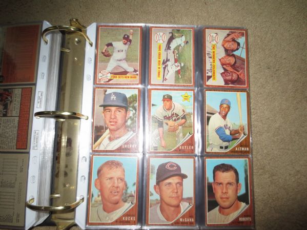 1962 Topps Baseball Complete Set   Nice Condition!!